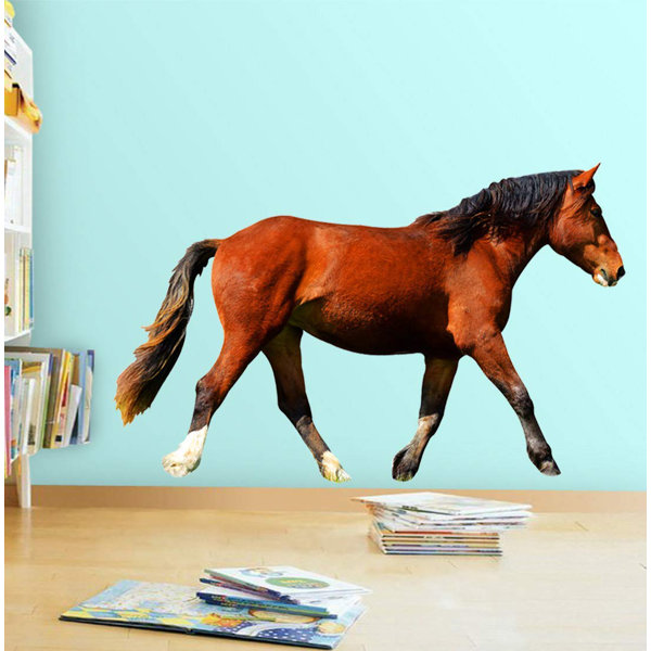 Zoomie Kids Wild Horse Mustang Stallion Decor Mural Wall Decal Wayfair